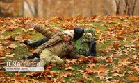 تصاویری متفاوت از پائیز زیبای کاخ سعدآباد