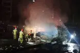 تصادف منجر به انفجار شدید در کرج