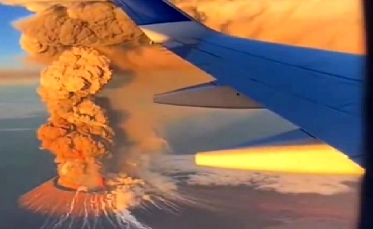 تصاویر باورنکردنی از فوران یک آتشفشان خاموش در اتیوپی