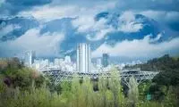 تصاویر دلربایی که از شنبه بارانیِ تهران ثبت شد