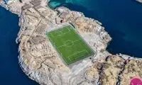 زیباترین زمین فوتبال جهان در ایران قرار دارد