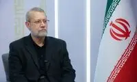 لاریجانی در حلقه محافظان عراقی در بین‌الحرمین