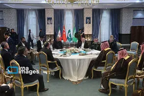 خوش‌وبش محسن رضایی با مقامات ارشد منطقه در آغاز نشست مهم تهران