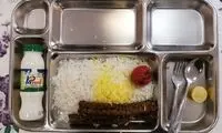 تصاویر غذای نیم پرسِ سلف دانشگاه سوژه  شد