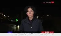 اتفاق عجیب هنگام گزارش نفیسه کوهنورد در سوریه