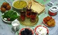 تصاویر متفاوت سحری‌خوردن یک خانواده در ۶۶سال قبل