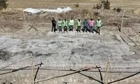 یک کشاورز، موزائیک ۱۷۰۰ ساله پیدا کرد