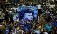 باورنکردنی‌ترین بنری که دیشب می‌شد دست استقلالی‌ها دید