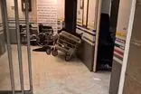 آسیب به بیمارستان گاندی در پی حملات امشب
