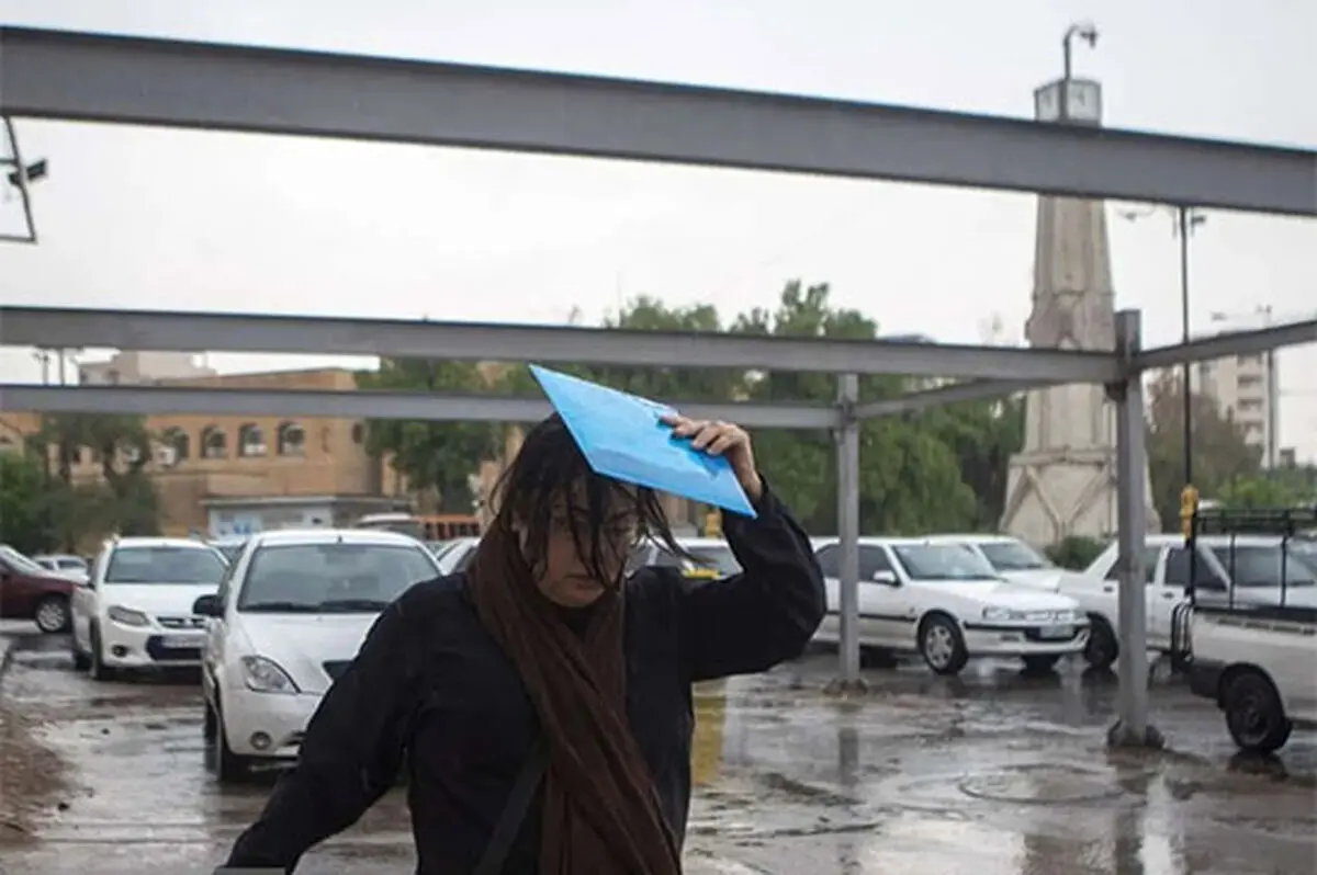 تصاویری از نخستین باران پاییزی در اهواز