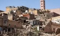 ببینید؛ لحظه فرار جوان مراکشی از ریزش آوار مرگبار 