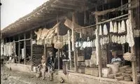 ۲ عکس دیده‌نشده از «بازار رشت» در زمان قاجار