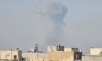 نمایی از پشت ورزشگاه آزادی بعد از حمله امروز