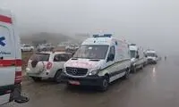 تصاویری از محل دقیق سقوط بالگرد رئیسی 