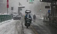 تهران در این روزها برفی و یخبندان می‌شود