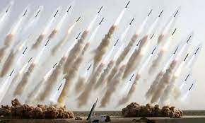 برخورد  موشک‌های حماس با «گنبد آهنین» اسرائیل
