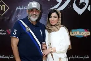مهران غفوریان با این عکس قربان صدقه همسرش رفت