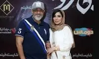 مهران غفوریان با این عکس قربان صدقه همسرش رفت