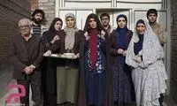استایل آبی عمه خانم سریالِ لحظه گرگ‌و‌میش