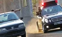 تعقیب و گریز پلیس و خودروی حامل مواد مخدر