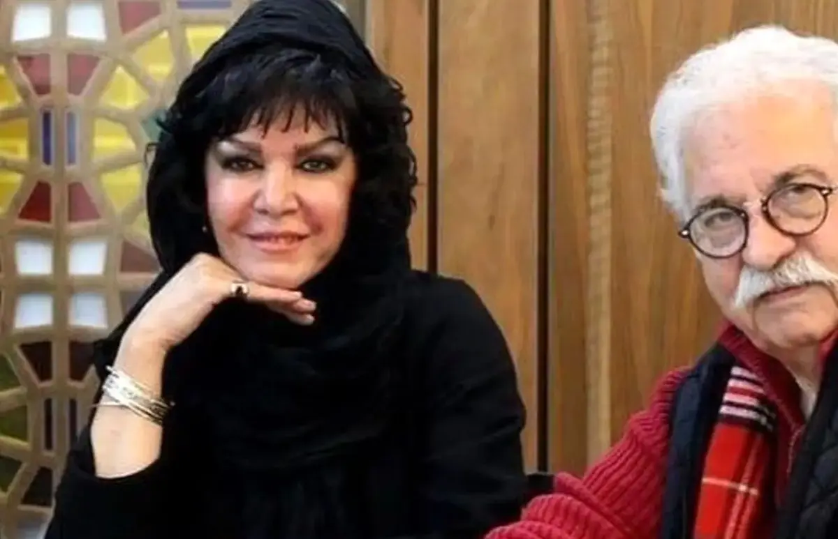 اشک‌های فرزانه کابلی به یاد همسرش هادی مرزبان