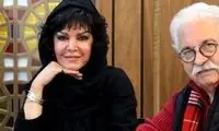 اشک‌های فرزانه کابلی به یاد همسرش هادی مرزبان