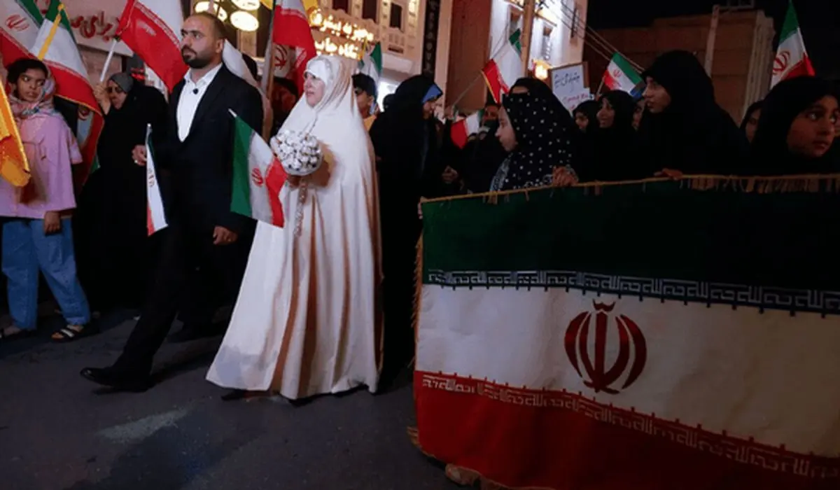 جشن ازدواج ۱۰۰۰ زوج جان‌فدا در پایتخت
