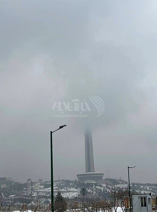 برج میلاد تهران غیب شد!
