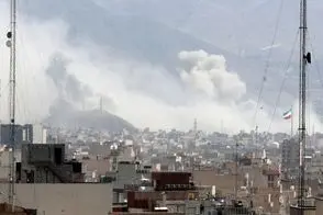 تصاویر ایرنا از لحظات اولیه حمله به تهران