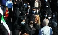 تصاویر جنجالی از مراسم راهپیمایی 13 آبان
