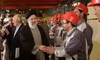دیدار «غیرمنتظره» رئیسی با کارگران هفت‌تپه