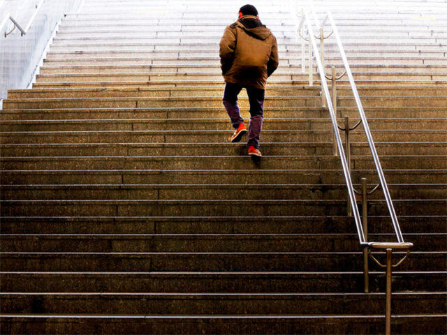 بالا رفتن از پله به سلامت قلب کمک می‌کند!