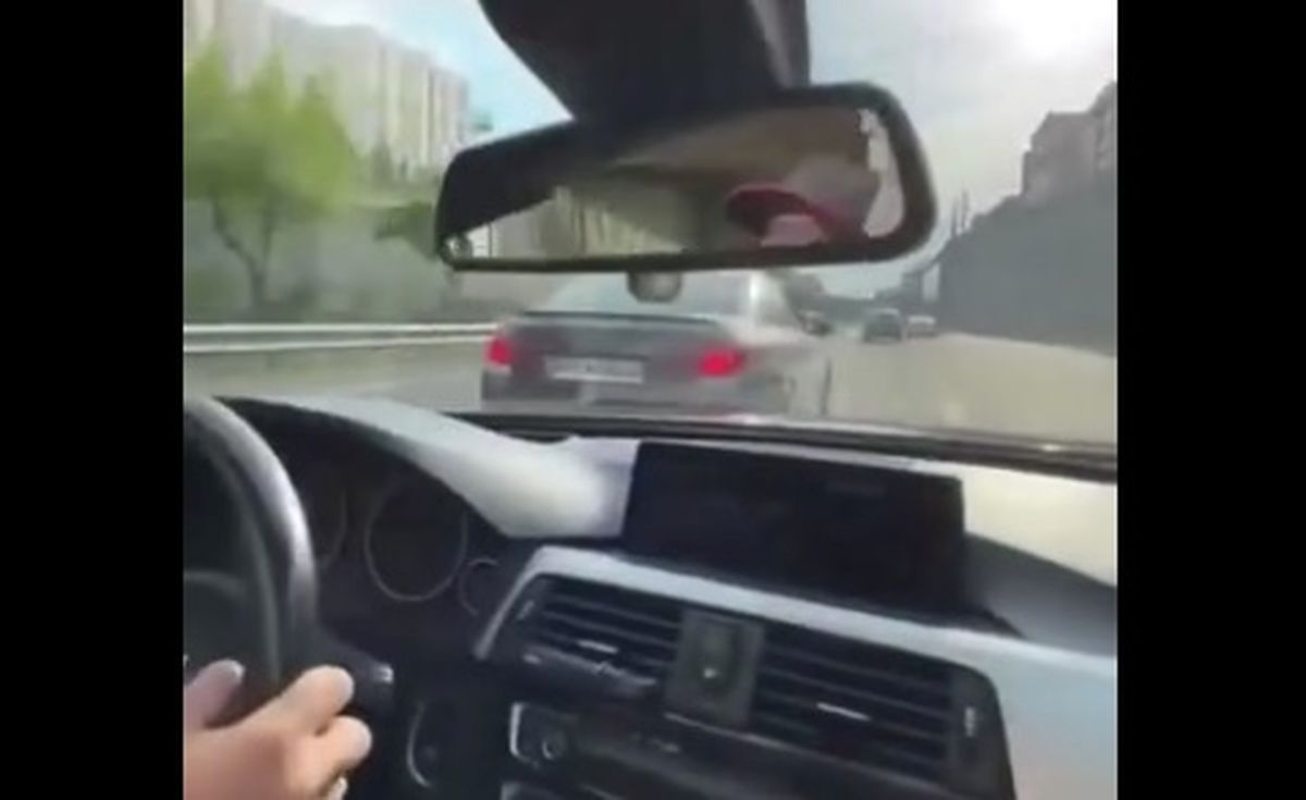   فرار راننده BMW بعد از تصادف هولناک با سمند 