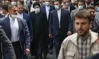 رئیسی و اعضای دولتش به کف خیابان آمدند