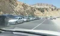 ویدئویی که از ورودی شهر مهران توجه‌برانگیز شد