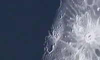 لحظه برخورد ۴ تن آهن آمریکایی به ماه!