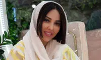عکس دلبر لیلا اوتادی با یک متن شاعرانه