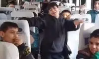پسر محصل، اتوبوس مدرسه را به مرز انفجار برد!