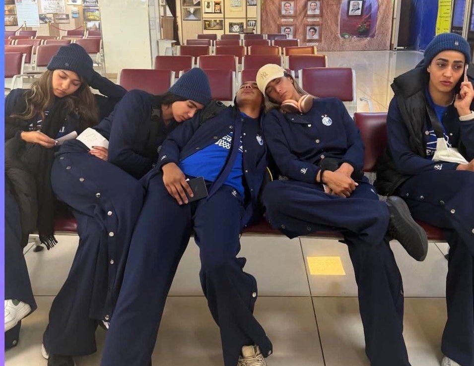 پرواز پر خطر، جان بازیکنان استقلال را تهدید کرد!