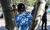 بازسازی صحنه قتل در بوستان امت مشهد