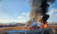یک هواپیمای دیگر در کره جنوبی دچار سانحه شد