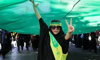 فریم‌های متفاوتی که در رزمایش دیروز تهران شکار شد