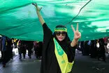 فریم‌های متفاوتی که در رزمایش دیروز تهران شکار شد
