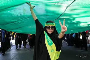 فریم‌های متفاوتی که در رزمایش دیروز تهران شکار شد