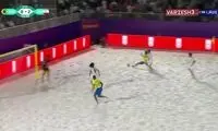 خلاصه فوتبال ساحلی برزیل - ایران