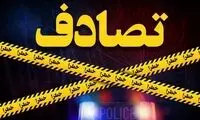 برخورد شدید پژو با اسب در کازرون!