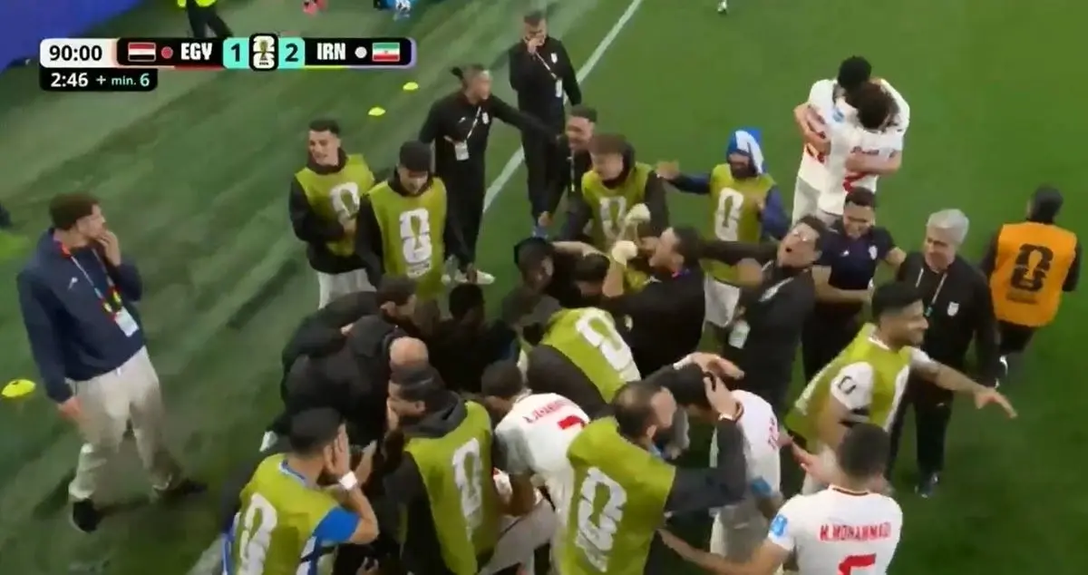 شادی گل مردود شجاع به مصر تلافات داد!