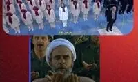 امام جماعت فرقه رجوی، حاشیه‌ساز شد