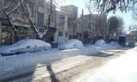 تصاویری از اردبیل که همچنان در اسارت برف است