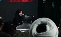 شعرخوانی یک زن در جمعی مردانه جلب توجه کرد